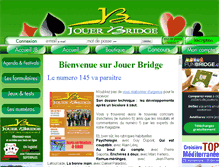 Tablet Screenshot of jouerbridge.com